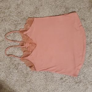 Shein lace spaghetti strap top NWOT